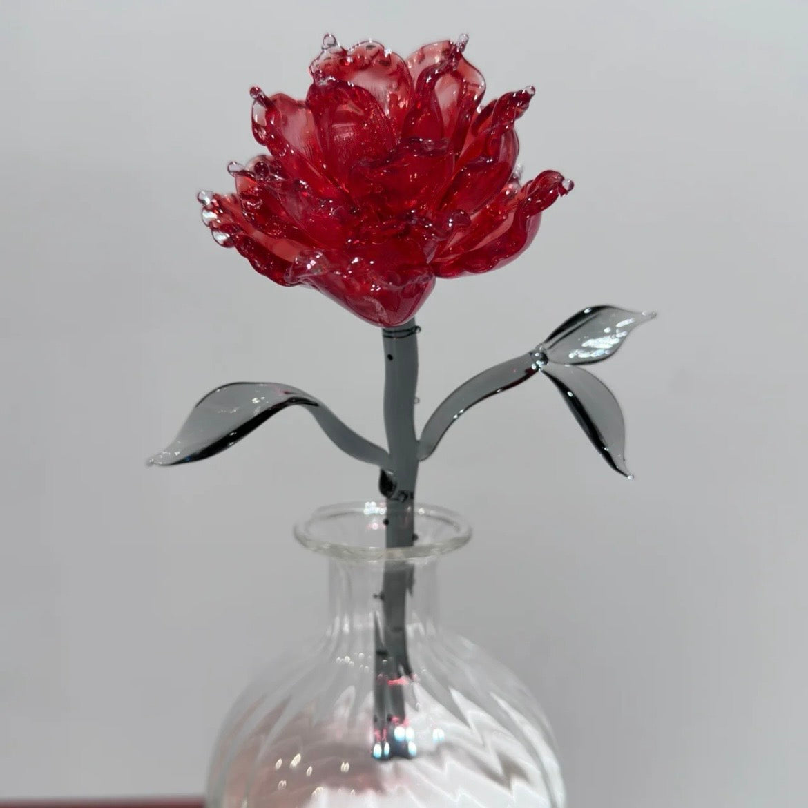 Crystal Red Rose