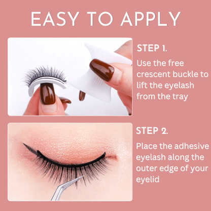 Reusable Adhesive Eyelashes (50% OFF)